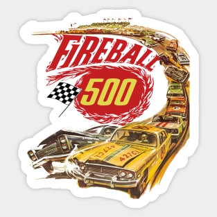 Fireball 500 Sticker